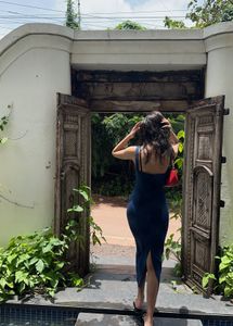 Denim Midi Dress