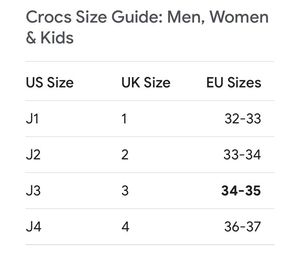 Crocs Original J3