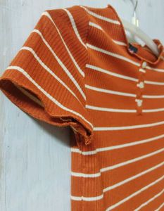 Trendy Rust Colour Top for Summers