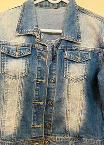 Crop Denim Jacket