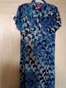 Blue Long Dress For Women