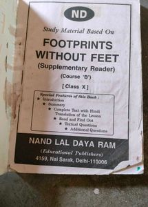Footprint Without Feet Study Materials Class 10