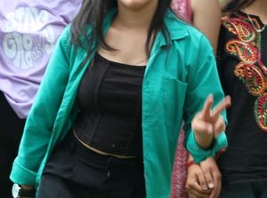 Black Crop Top For Girls