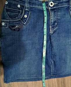 Denim Skirt 100% Cotton