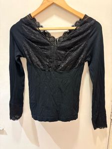 Beautiful  Top With Lace