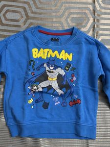 M&amp;S Batman Graphic Sweatshirt 2-3yrs