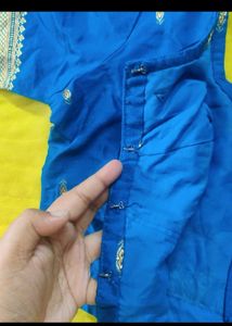 Lowest Price: Blue Readymade Blouse