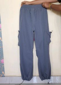 Gray Cargo Pants