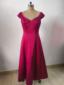 Magenta Embellished Gown