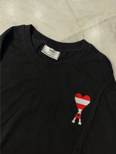 Ami Paris Authentic Black Tee