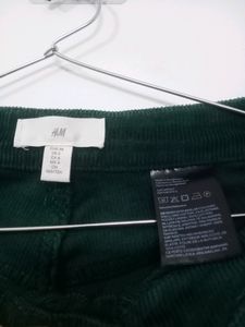 Corduroy Slim Trousers