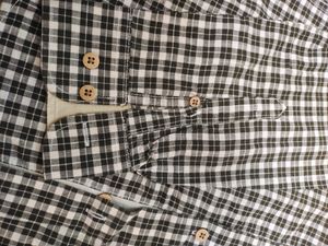 Man Casual Shirt - Mehendi Green Checked