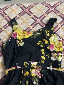 floral mini dress