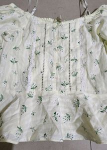 Cotton Love Bardot Top By AND