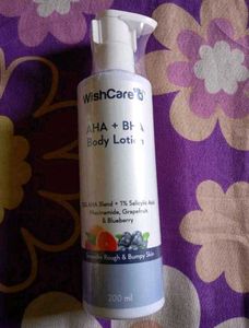 Wishcare Body Lotion And Wishcar Conditioner