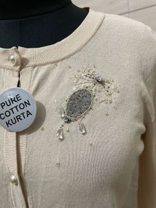 Imported handwork cardigan