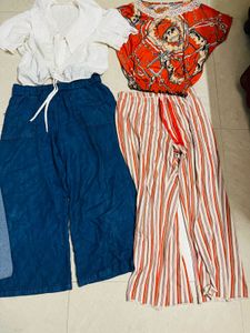 Comfortable Summer Tops With Plazo
