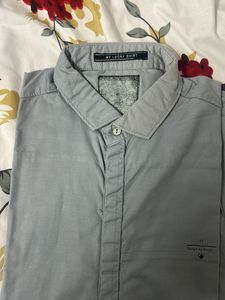 Gray Casual Shirt