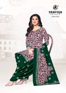 Elegant Printed Dress Material