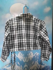 Checks Cropped Top