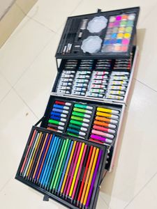 145 Piece Art and Craft Painting Kit with Storage