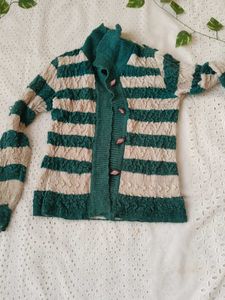 Striped Knit Cardigan