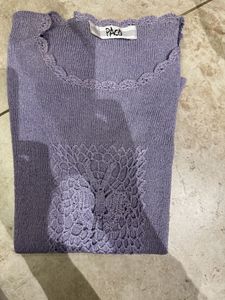Fancy wool tshirt
