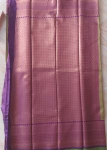 Purple Olive  Saree