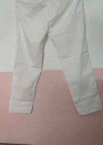 White Ankle Pants