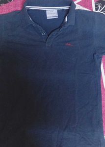 Stylish Navy Blue Polo Shirt