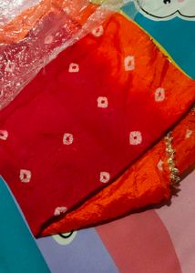 Red & Orange Dupatta