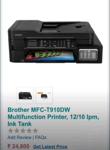 ⭐ Brother MFC-T910DW All-in-One Wi-Fi Printer⭐