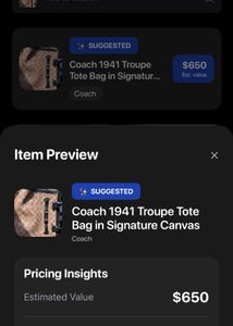 Coach Signature Handbag