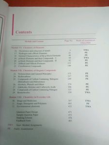 Chemistry Part 2 For NIOS  Class 12