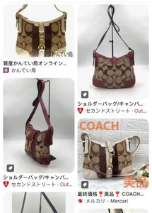 Coach Signature Hobo Bag