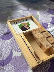 Wooden Spelling Game