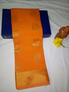 New Peacock Design Silk Saree with Running Blouse-