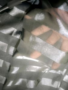 Grey Transpanet Saree