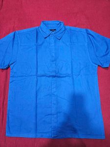 Men's Blue Casual Shirt