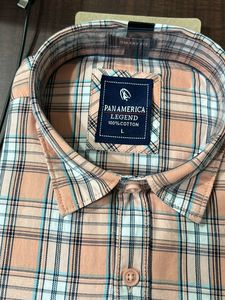 100 % Cotton Branded Shirt L Size ..