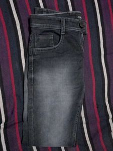 Stylish Grey Denim Jeans