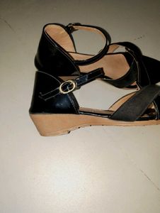 Black Ankle Strap Heels