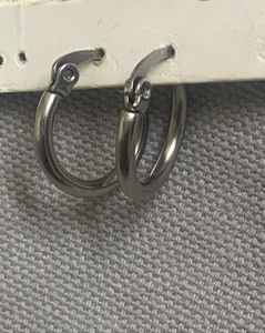 Basic Silver Hoops(mini)