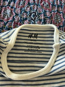 Striped H&amp;M Baby Bodysuit