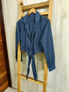 Grey Lining Cotton Top Size-32