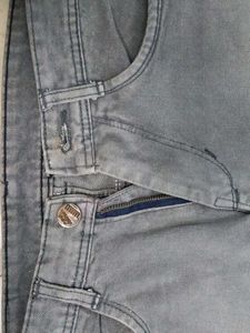 Gray Denim Jeans