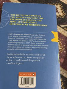 India&#39;s Struggle for Independence - History Book