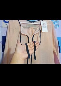 Elegant Bow Tie Blouse