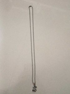 Silver 'S' Initial Necklace