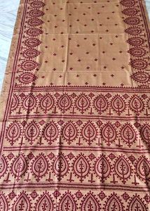New kantha stitched saree with blouse piece